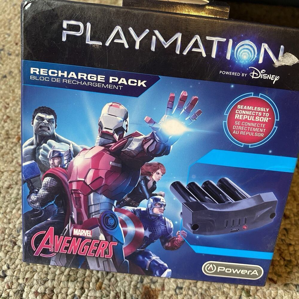 New Disney Playmation Marvel Avengers Recharge Pack Game PowerA